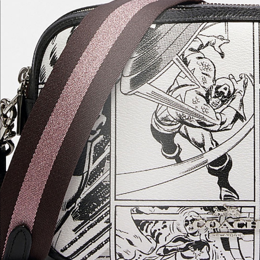 Coach Marvel Crossbody With Comic Print